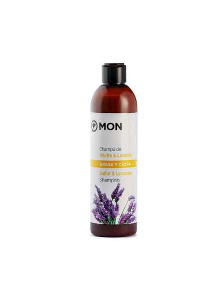 Champu cabello graso y caspa lavanda y azufre 300ml Mon Deconatur