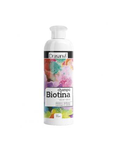 Champu biotina y aloe vera 1L Drasanvi