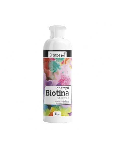 Champu biotina y aloe vera 1L Drasanvi