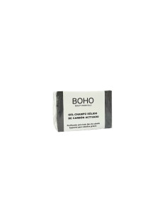 Gel-Champu solido de carbon activado 55g BOHO