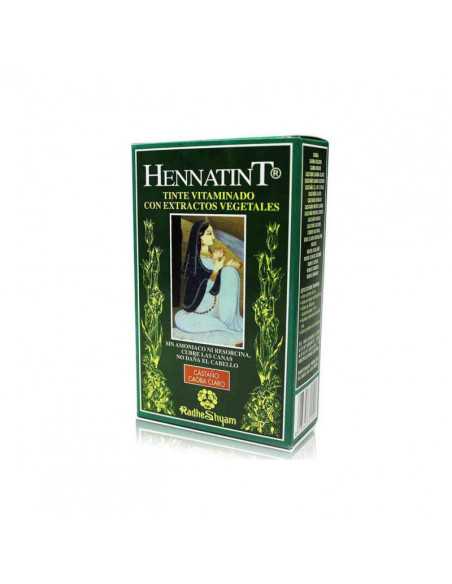 HennaTint 6 castaño caoba claro 60ml+60ml Radhe Shyam
