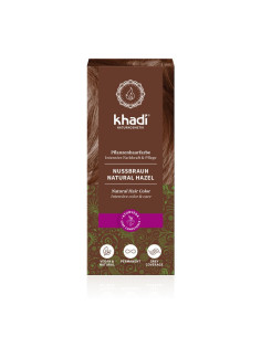 Tinte herbal Castaño Avellana 100g Khadi