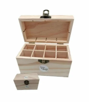 Caja para aceites esenciales (para 8 uds)