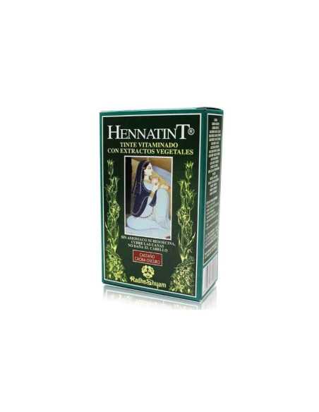 HennaTint 7 castaño caoba oscuro 60ml+60ml Radhe Shyam