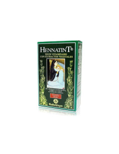 HennaTint 4 castaño medio 60ml+60ml Radhe Shyam