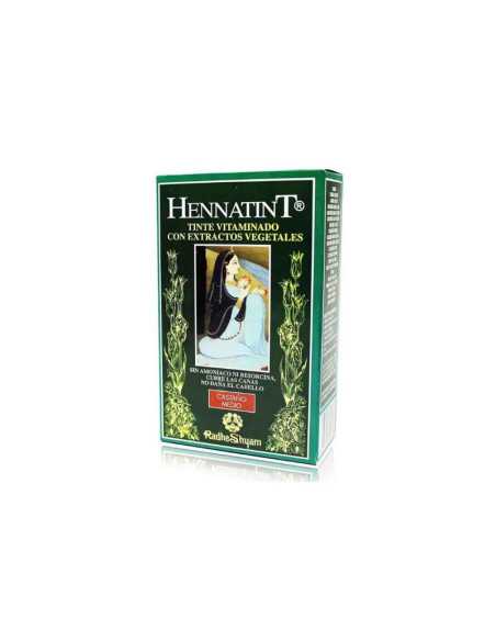 HennaTint 4 castaño medio 60ml+60ml Radhe Shyam