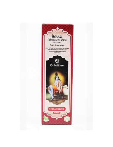 Henna caoba oscuro pasta 200g Radhe Shyam