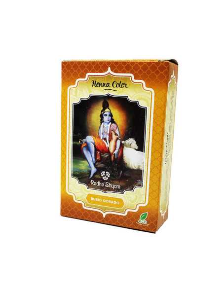 Henna rubio dorado polvo 100 g Radhe