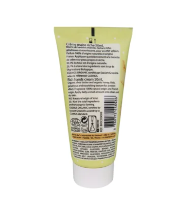Crema de manos nutritiva Cosmos Organic-50 ml |