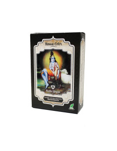 Henna castaño oscuro profundo tratamiento polvo 100 g Radhe Shyam