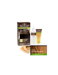 TINTE 7.33 DELICATO RUBIO TRIGO DORA. 140ML.BIOKAP