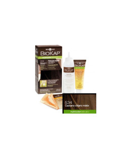 TINTE 5.34 DELICATO CASTAÑO MIEL CLARO 140ML.BIOKAP