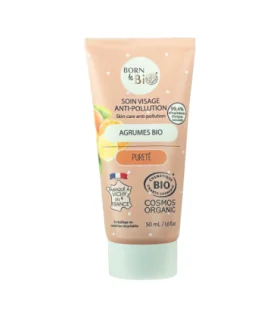Cuidado facial antipolución para pieles grasas Cosmos Organic- 50 ml | Crema antioxidante