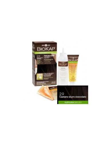 TINTE 2.90 DELICATO CASTAÑO OSC.CHOCO 140ML.BIOKAP