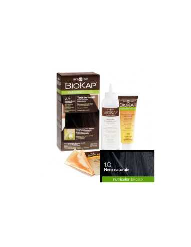 TINTE 1.00 DELICATO NEGRO NATURAL 140 ML.BIOKAP