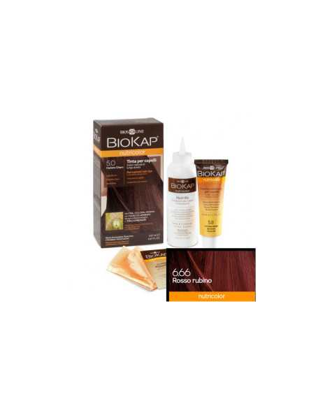 TINTE 6.66 ROJO RUBI 140 ML.BIOKAP