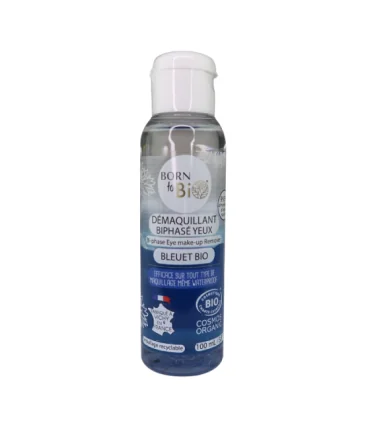 Desmaquillador bifásico de agua floral de Arándano Orgánico-100 ml | Desmaquillante vegano