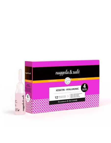 Pack Ampollas Keratina-Hialuronico 4x10ml Nuggela & Sule