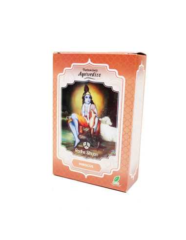 Hibiscus tratamiento capilar natural 100g Radhe Shyam