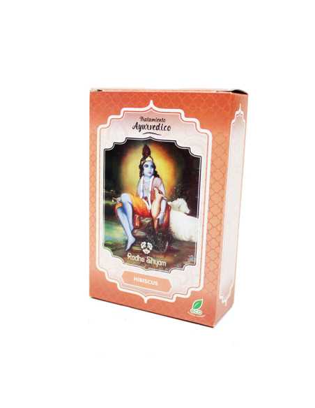 Hibiscus tratamiento capilar natural 100g Radhe Shyam