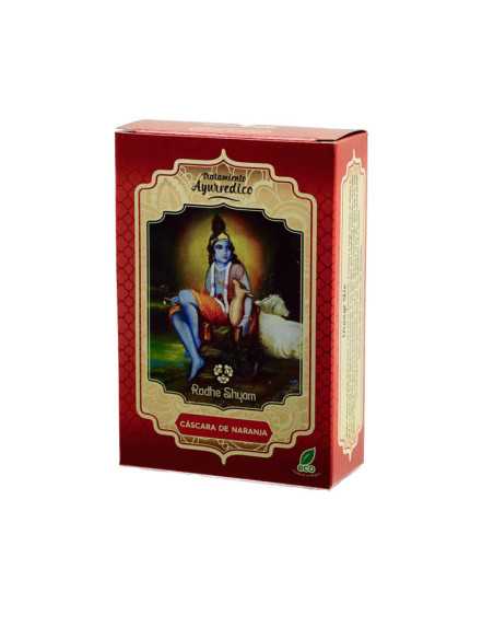 Cascara de Naranja tratamiento capilar natural 100g Radhe Shyam
