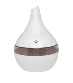 Difusor de aceites esenciales eléctrico blanco-300 ml | Difusor aromático ultrasónico