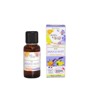 Douce nuit - Complejo con aceites esenciales orgánicos | Aceites puros naturales