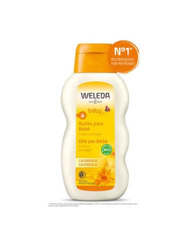 Aceite corporal de calendula bebe y niño bio 200ml Weleda