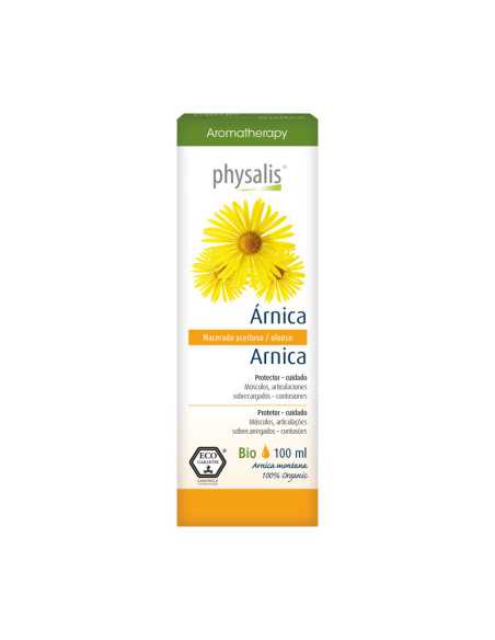Aceite vegetal de Arnica bio 100 ml Physalis