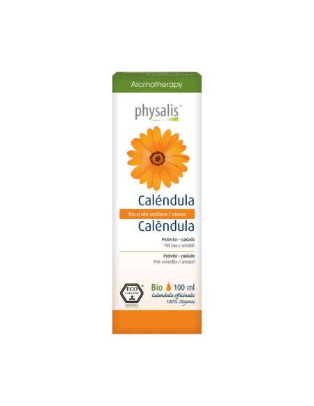 Aceite vegetal de Calendula Bio 100ml Physalis
