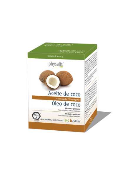 Aceite vegetal de coco bio 250ml Physalis