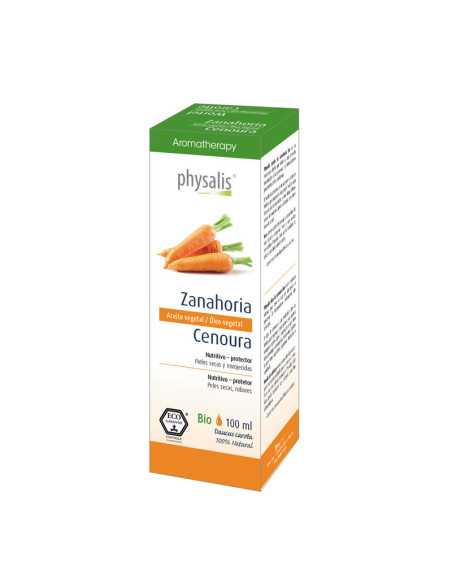 Aceite vegetal de zanahoria bio 100 ml Physalis