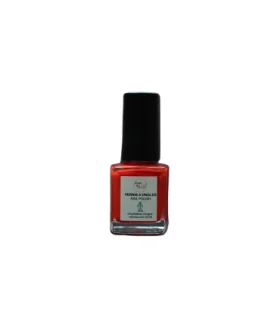 Esmalte de uñas natural Núm. 4 Bright Red-7,5 ml | Esmaltes sin acrilatos