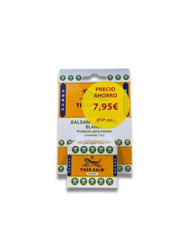 Balsamo de tigre Blanco PVP7.95 19g Dietisa