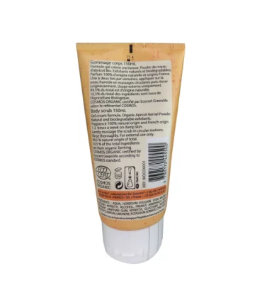 Exfoliante corporal Cosmos Organic-150 ml | Exfoliante corporal orgánico