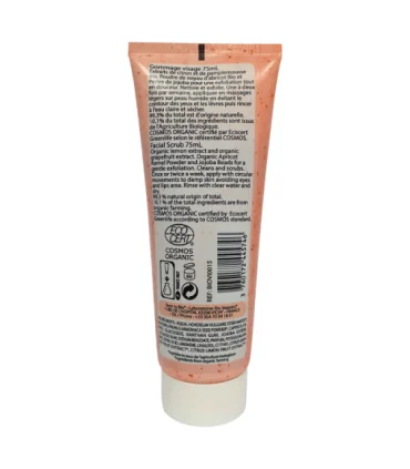 Exfoliante facial para pieles Grasas-75 ml | Exfoliante facial ecológico