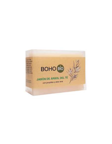 Jabon arbol del te con propoleo y aloe vera Bio 100g BOHO