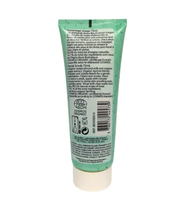 Exfoliante facial para pieles Normales-75 ml | Exfoliante facial sin microplásticos