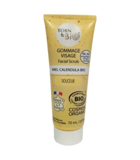Exfoliante facial para pieles Sensibles-75 ml | Exfoliante facial orgánico