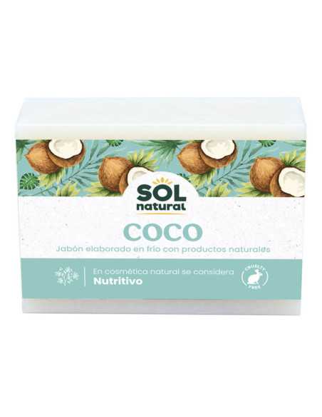 Jabon de coco 100 g Sol Natural