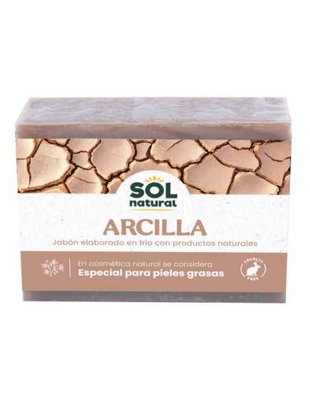 Jabon de arcilla 100 g Sol Natural Jabon de arcilla 100 g Sol Natural