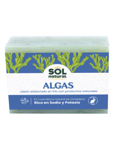 Jabon de algas 100 g Sol Natural