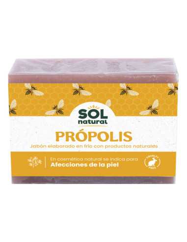 Jabon de propolis 100 g Sol Natural