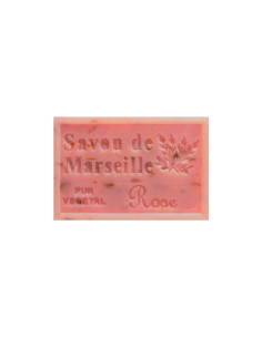 Jabon de marsella Petalos de Rosa 125g Savonnerie