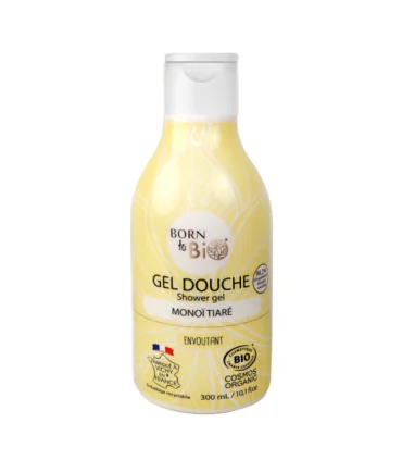 Gel de ducha ecológico de Monoï Bio-300 ml | Gel ducha vegano