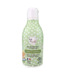 Gel limpiador 2 en 1 bebé Cosmos Organic-300/500 ml | Gel natural bebé