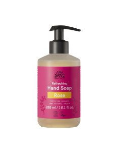 Jabon de manos de rosas con dispensador Bio 300ml Urtekram