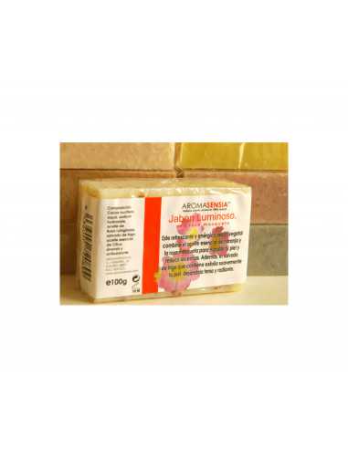Jabon luminoso de rosa mosqueta 100 g Aromasensia
