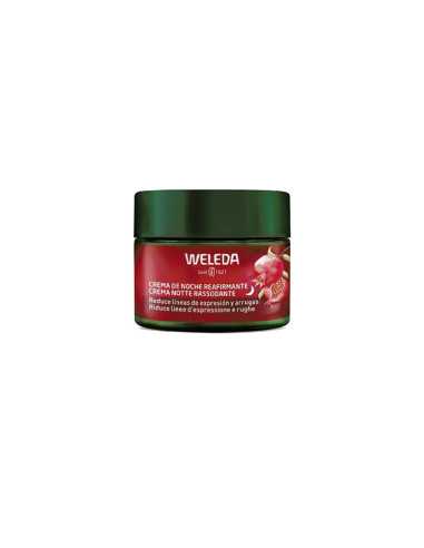 Crema de noche reafirmante de granada y peptidos de maca 40ml Weleda