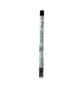 Lápiz de ojos orgánico núm. 1 Black-1,14 gr | Lápiz ojos ecológico